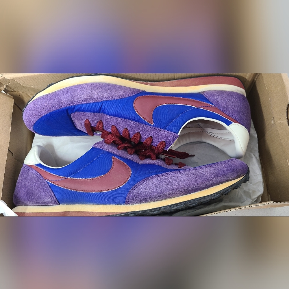 Nike Elite DEADSTOCK VNTG BRS Collection Men EU Exclusive Bright Blue TM Red